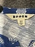 Boden 100% Cotton Blue Long Sleeve Blouse Size 14 - photo 7