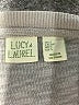 Lucy & Laurel Gray Pullover Sweater Size S - photo 7