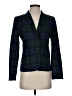 J.Crew Factory Store Plaid Blue Blazer Size 2 - photo 1