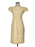 Abaete Color Block Stripes Yellow Casual Dress Size 0 - photo 1