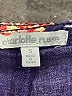 Charlotte Russe 100% Rayon Floral Blue Shorts Size S - photo 3