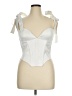 Miss Circle Ivory Sleeveless Blouse Size XL - photo 1