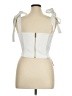 Miss Circle Ivory Sleeveless Blouse Size XL - photo 2