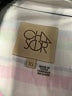 Chaser Stripes Pink 3/4 Sleeve Button-Down Shirt Size XS - photo 7
