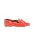 Talbots 100% Leather Orange Red Flats Size 7 - photo 1