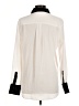 Nine West 100% Polyester Color Block Ivory Long Sleeve Blouse Size M - photo 2