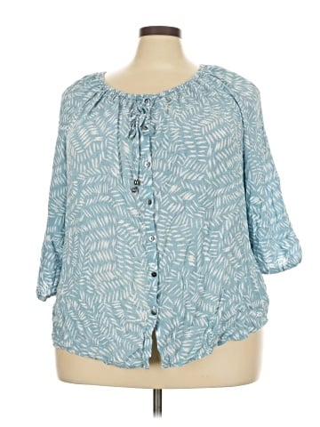 Nic + Zoe 3/4 Sleeve Blouse (view 1)