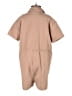 Princess Polly Solid Tan Romper Size 4 - photo 2
