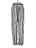 American Eagle Outfitters 100% Viscose Stripes Silver Casual Pants Size S - photo 2