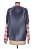 Bibi Stripes Blue Pullover Sweater Size M - photo 2