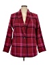 Nine West Plaid Red Blazer Size XXL - photo 1