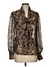 Altuzarra for Target 100% Polyester Brown Long Sleeve Blouse Size S - photo 1