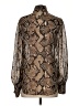 Altuzarra for Target 100% Polyester Brown Long Sleeve Blouse Size S - photo 2