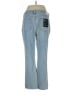 Paige Chevron-herringbone Blue Jeans Size 30 waist - photo 2