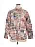 L.L.Bean Color Block Green Long Sleeve Button-Down Shirt Size XL - photo 1