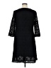 Chico's 100% Polyester Black Casual Dress Size 14 - photo 2