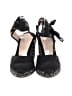 Stuart Weitzman Black Wedges Size 9 - photo 2