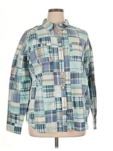 L.L.Bean Long Sleeve Button-Down Shirt (view 1)