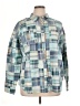L.L.Bean Color Block Teal Long Sleeve Button-Down Shirt Size XL - photo 1