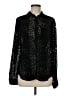 Paige Animal Print Black Long Sleeve Blouse Size M - photo 1