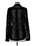 Paige Animal Print Black Long Sleeve Blouse Size M - photo 2