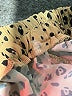Illa Illa Animal Print Yellow Shorts Size S - photo 4