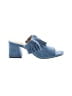 Chico's Blue Heels Size 7 1/2 - photo 1