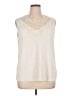 Unbranded Ivory Sleeveless Blouse Size XL - photo 1