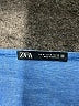 Zara Blue 3/4 Sleeve Blouse Size M - photo 7