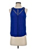 Pixley 100% Rayon Blue Tank Top Size S - photo 1