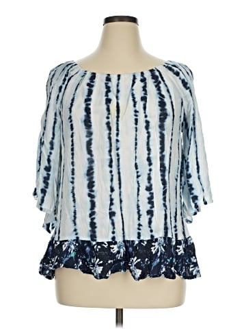 C established 1946 3/4 Sleeve Blouse (view 1)