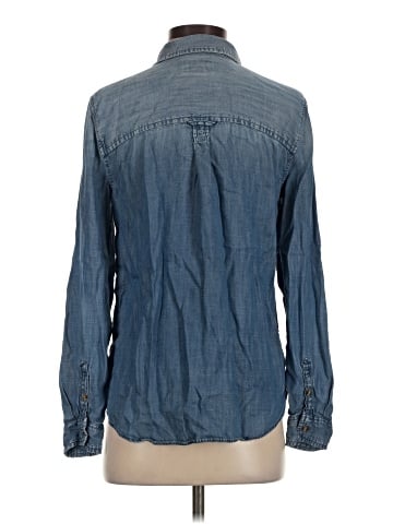 American Eagle Outfitters Long Sleeve Button-Down Shirt (view 2)