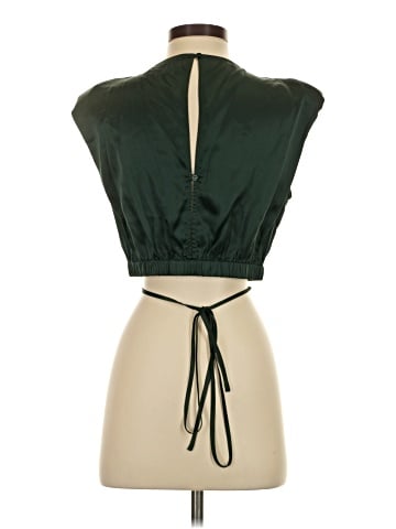 Nicholas Sleeveless Silk Top (view 2)