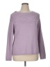 Talbots Outlet 100% Cotton Purple Pullover Sweater Size XL Petite - photo 1