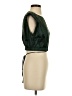 Nicholas 100% Silk Green Sleeveless Silk Top Size 4 - photo 4