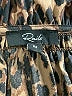 Rails Animal Print Brown Short Sleeve Blouse Size M - photo 7