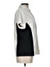 IZOD Color Block Ivory Short Sleeve Blouse Size L - photo 4