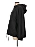 Eileen Fisher Solid Black Windbreaker Size L - photo 5