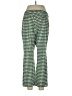 On 34th Houndstooth Green Casual Pants Size L - photo 2