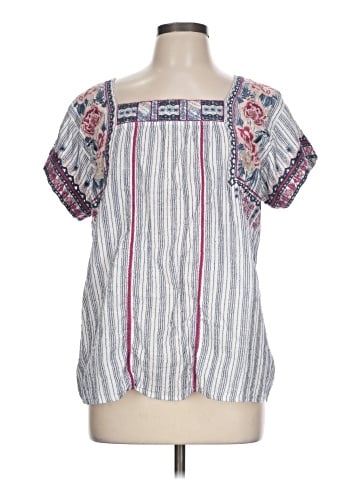 Johnny Was Short Sleeve Blouse (view 1)