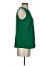 Trina Turk 100% Polyester Green Sleeveless Blouse Size S - photo 4