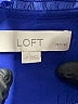 Ann Taylor LOFT 100% Polyester Blue Long Sleeve Blouse Size L (petite) - photo 7