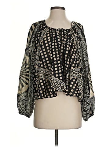 Free People 3/4 Sleeve Blouse (view 1)