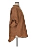Shein Curve 100% Polyester Brown 3/4 Sleeve Blouse Size 16 Plus (2) - photo 4