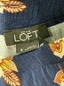 Ann Taylor LOFT 100% Rayon Paisley Blue Casual Pants Size S - photo 4