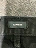 Express 100% Cotton Black Denim Shorts Size 8 - photo 3