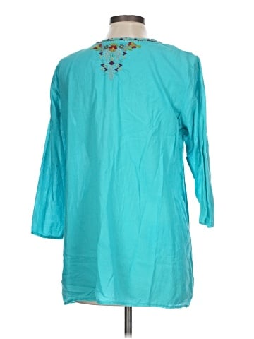 Johnny Was 3/4 Sleeve Blouse (view 2)