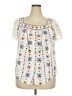 Torrid Ivory Sleeveless Blouse Size 3X Plus (3) - photo 1