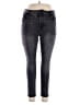 Old Navy Solid Gray Jeans Size 14 - photo 1