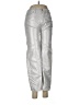 Old Navy 100% Cotton Metallic Silver Jeggings Size 14 - photo 1